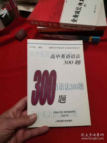 新世纪中学英语学习方略及训练丛书：高中英语语法300题（第2版）