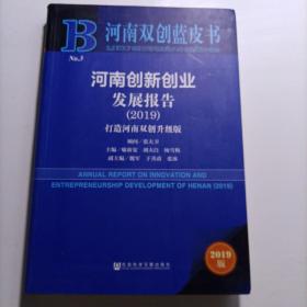 河南创新创业发展报告(2019) 主编喻新安胡大白杨雪梅副主编魏军于善甫张冰 著