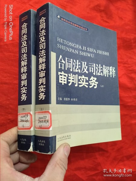 合同法及司法解释审判实务(上.下)