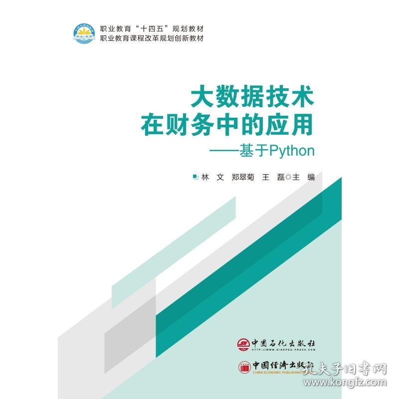大数据技术在财务中的应用——基于PYTHON 林文 著 9787511478962