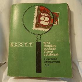 SCOTT 1979standard postage stamp catalogue Countries of the World A-F 1979标准邮票目录