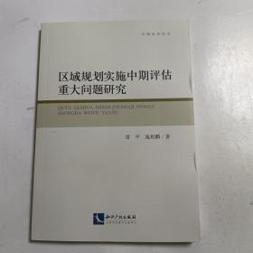 区域规划实施中期评估重大问题研究