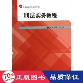 应用型高级法律人才系列教材：刑法实务教程