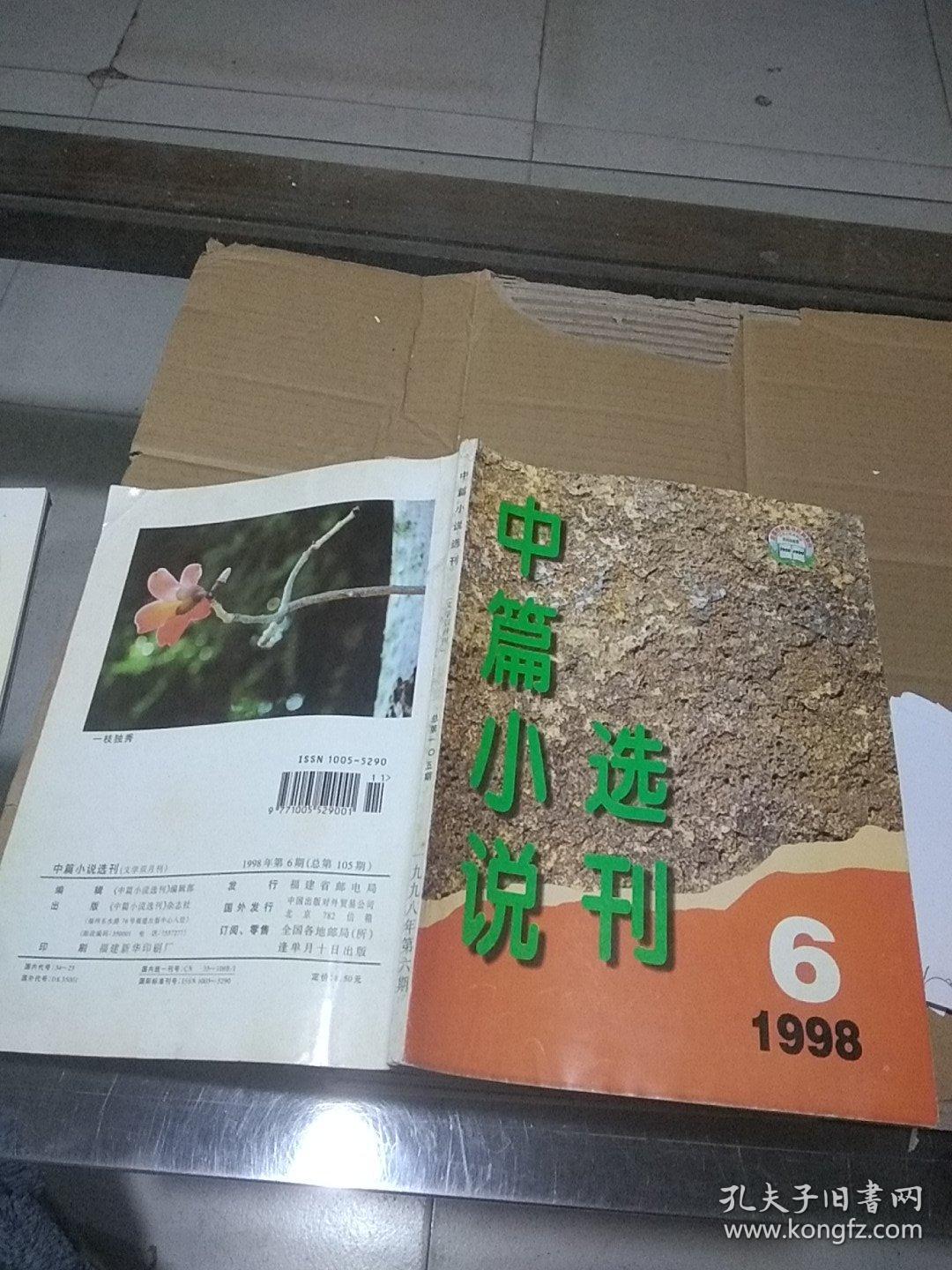 中篇小说选刊 1998.6