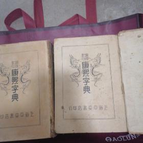 铜版影印 康熙字典上下册 精装 上海中央书店印