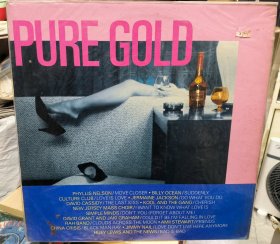 原装黑胶唱片lp pure gold 经典英文歌曲 Billy ocean 等