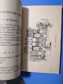 东风EQ140一1型载重汽车使用说明书