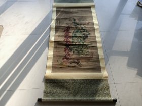 一副崔白花鸟画
