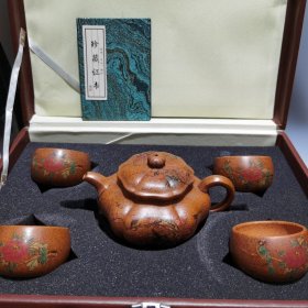旧藏紫砂壶仿古套壶顾景舟