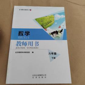 数学教师用书 六年级下册