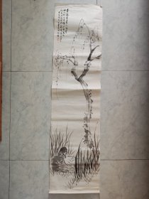 王云，包老，民国玉版宣，纸极好，一批铲来的旧书画，包手绘。纸间有年代自然老旧，品相如图，真假自鉴。不包真假，处理以前旧物，便宜处理不折腾，慎重下单，不包真假，任何理由不包退换啊。尺寸130/32