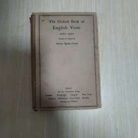 THE OXFORD BOOK OF ENGLISH VERSE 1250-1900