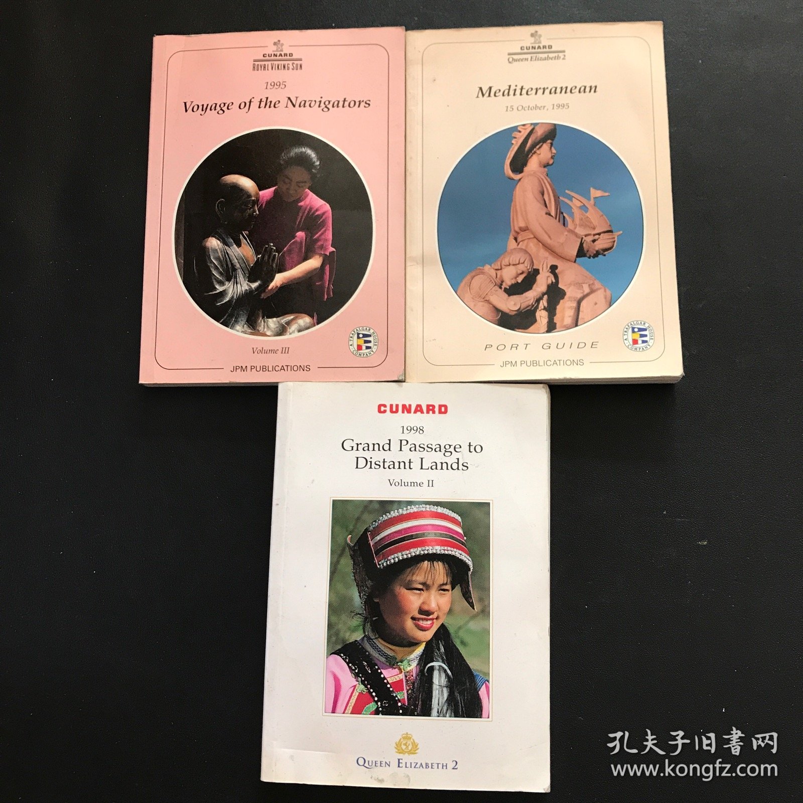 1995 1998 Voyage of the Navigators（1995年航海家之旅）英文3本合售