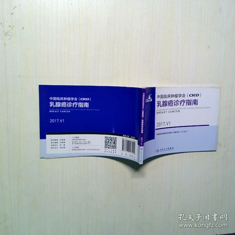 中国临床肿瘤学会CSCO乳腺癌诊疗指南2017V1