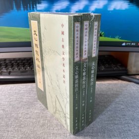 文心雕龙校注（全本·中国古典文学基本丛书·全3册·平装繁体竖排）