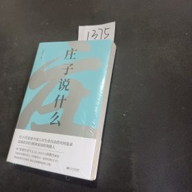 庄子说什么（继《道德经说什么》之后，韩鹏杰又一部道家经典解读著作，樊登作序倾情推荐）