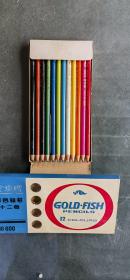 《金鱼牌彩色铅笔（中华人民共和国制造》（和库）