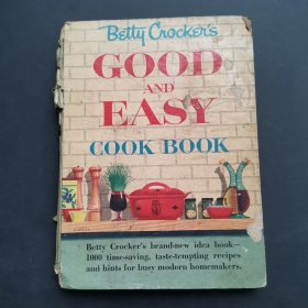 BETTY CROCKER'S GOOD AND EASY COOK BOOK,少封底