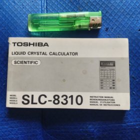 TOSHIBA SYC-8310计算器英文说明书【166】