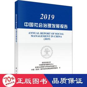 2019中国社会治理发展报告