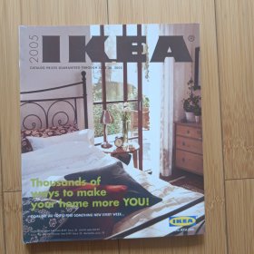 IKEA 美国原版4本宜家宣传册，2002年、2005年、2006年、2007年。