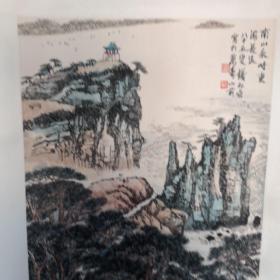 钱松岩，手绘工艺品