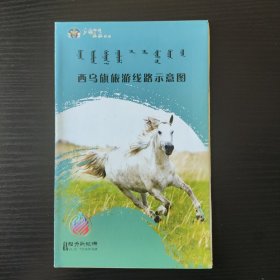 西乌珠穆沁旗交通旅游地图 城区街道地图