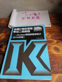 全国计算机等级考试二级教程 Access数据库程序设计(2018年版)