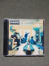音乐CD  《Oasis -Defiritely maybe》 一碟装  (live forever 、 Columbia等)   已索尼机试听音质良好