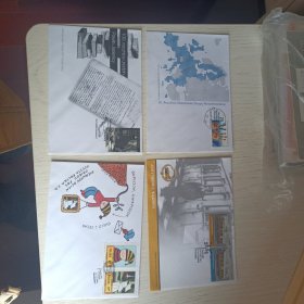 2007至2011年间波兰首日封4枚，都是官方首日封，少见邮品，本店邮品满25元包邮，本店还在孔网开“韶州邮社”