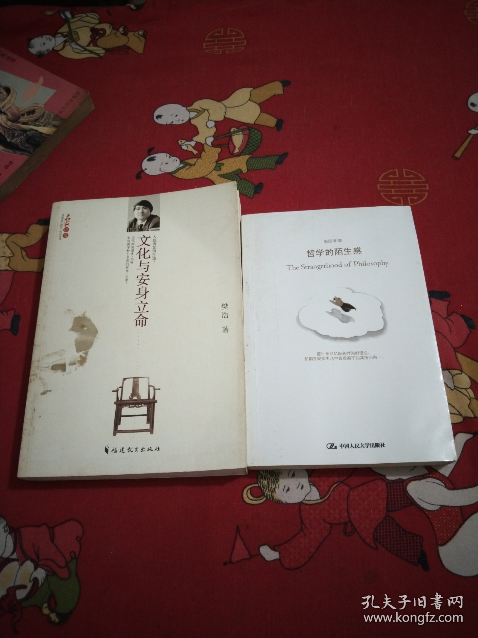 文化与安身立命16开，哲学的陌生感大32开，2本，29号，