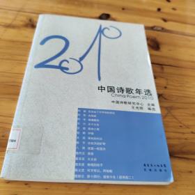 花城社年选系列：2010年中国诗歌年选  馆藏 正版无笔迹