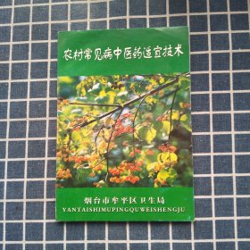 农村常见病中医药适宜技术（验方偏方）