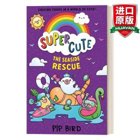 英文原版 Super Cute: Seaside Rescue 超可爱的动物们系列：海边救援 英文版 进口英语原版书籍