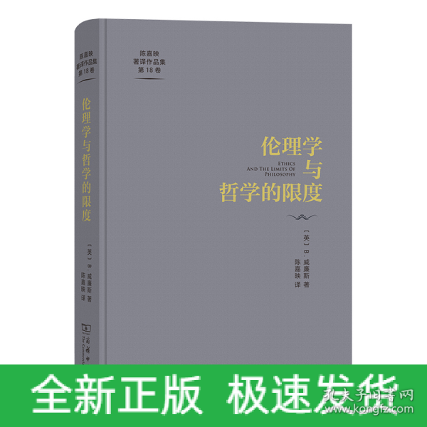 伦理学与哲学的限度(陈嘉映著译作品集第18卷)