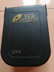 VCD 光盘 流行系列+民歌系列 10张光盘 带盒