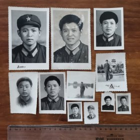 上世纪70年代军人照片大小不等49张（拍摄地点可能是河南商丘某炮兵团