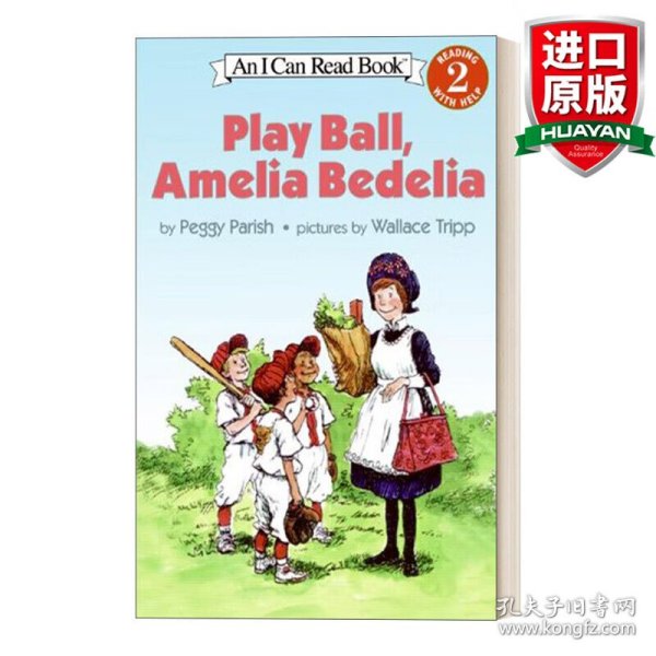 Play Ball, Amelia Bedelia (I Can Read, Level 2)一起玩球吧，阿米莉亚·贝迪利亚