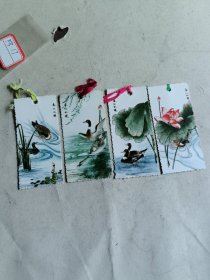 书签 春江水暖（4张全）