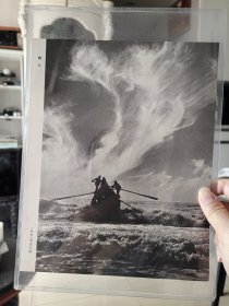 摄影大师陈复礼摄影作品《搏斗》1979年出版印刷
