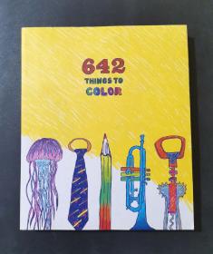 （进口英文原版）642 Things to Color