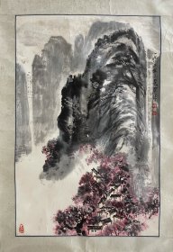吴丽珠，1940年生于河北昌黎。1958年考入中央美术学院中国画系，师承李可染、宗其香、何海霞、李苦禅、郭味蕖、叶浅予、蒋兆和等大师。现任中国美术家协会会员，李可染画院研究员、美术编审，北京市东城区书画协会副主席等。国家一级美术师。擅长中国山水、花鸟画，其作品曾在中国美术馆、台北、日本等国和地区