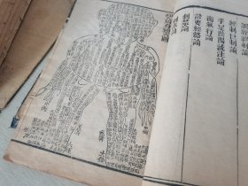 民国，北京老二酉堂藏板，木刻第一善本《针灸大成》一套十册全，大本稀见，品相不错，原涵套。
