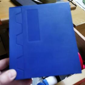 老物件，蓝色碟片盒