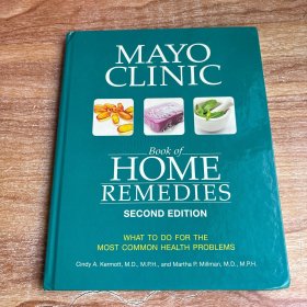 MAYO CLINIC Book of HOME REMEDIES(书名以图片为准）