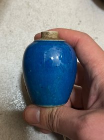 蓝釉小罐02