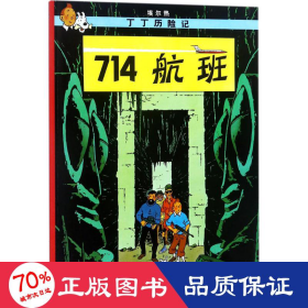 714航班 卡通漫画 埃尔热[编绘]