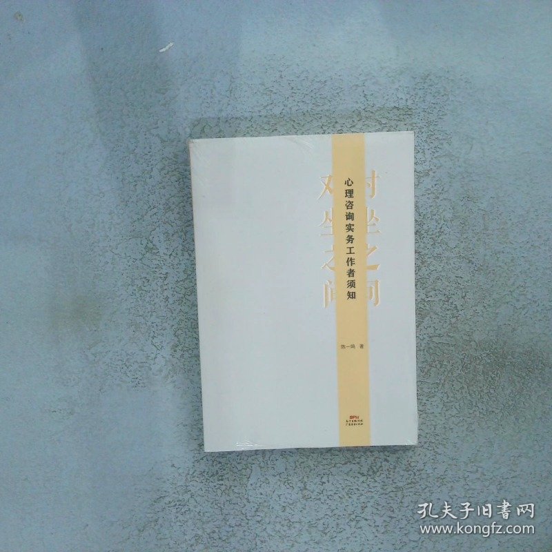 对坐之间:心理咨询实务工作者须知