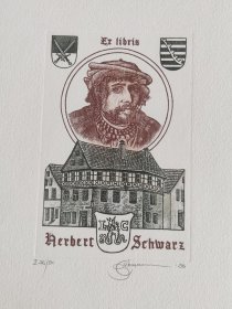 娜塔丽亚～世界名人小卢卡斯·克拉纳赫（Lucas Cranach der Jüngere，1515年10月4日－1586年1月25日）德国重要的文艺复兴时期画家，杰出的肖像画家，德国木板画家，文艺复兴时期的代表人物之一。版画藏书票原作