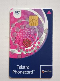 2007年澳大利亚IC电话卡一张